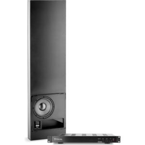 Focal IWSUB8 In-wall Bass Package Passive in-wall subwoofer with matching external amplifier