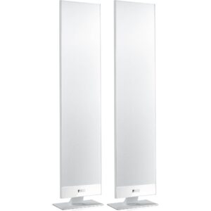 KEF T301 Ultra-thin wall-mountable home theater speakers (White)